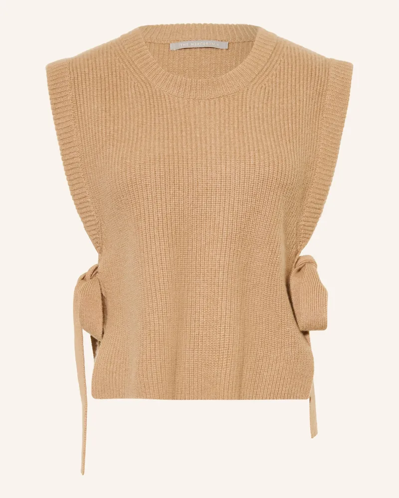 (THE MERCER) N.Y. Cashmere-Pullunder braun Camel