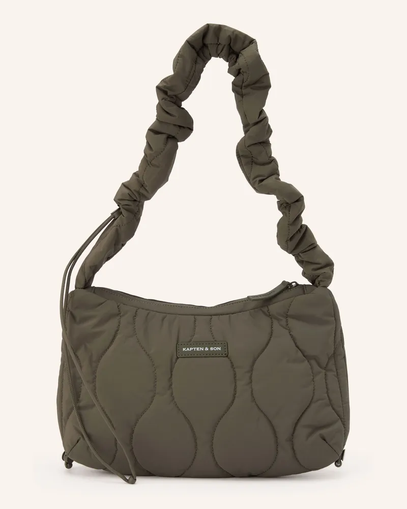 Kapten & Son Umhängetasche Skara Quilted Small gruen Khaki