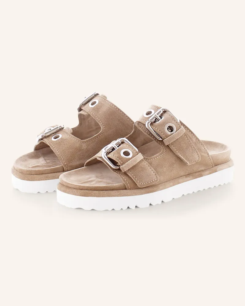 Kennel & Schmenger Pantolette Yoko braun Cognac