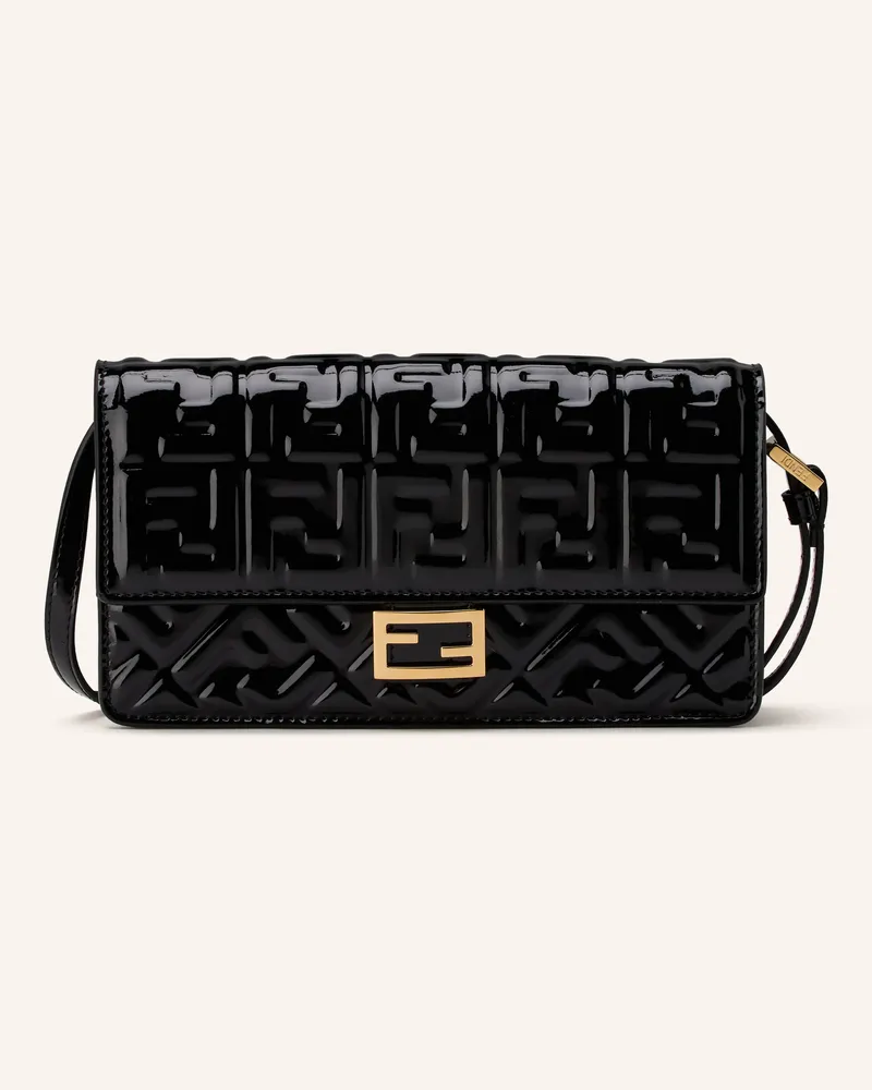 Fendi Geldbörse Baguette Zum Umhängen schwarz Schwarz