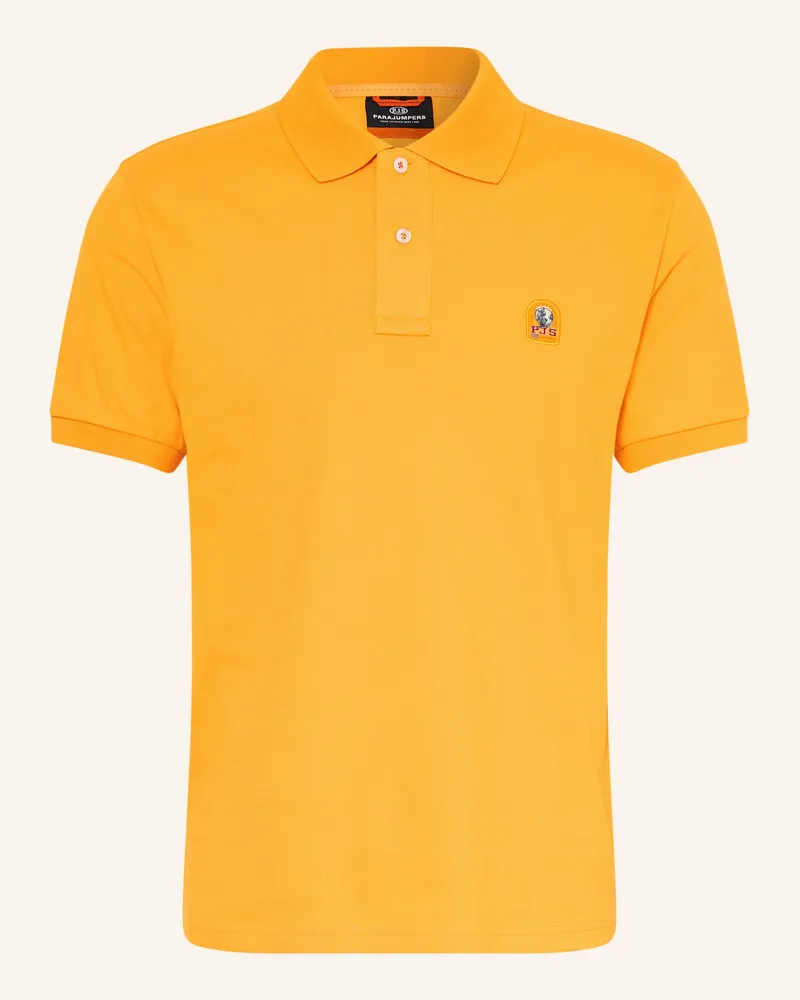 Parajumpers Piqué-Poloshirt Wellington gelb Neonorange