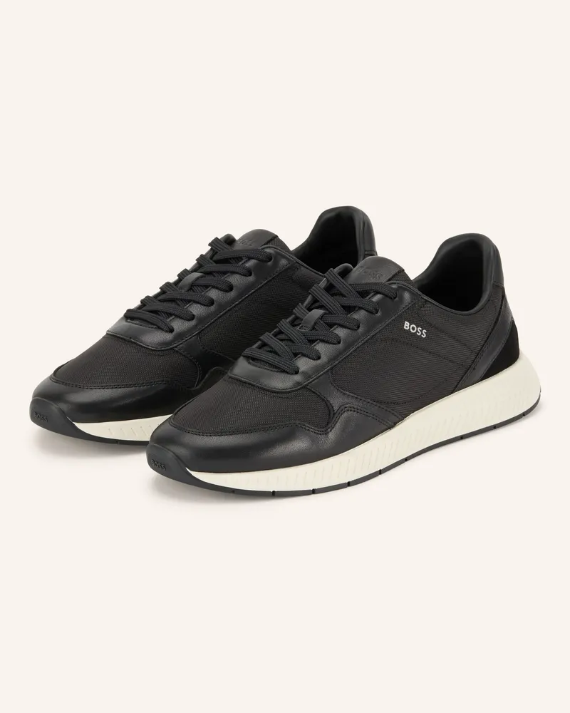 HUGO BOSS Sneaker Sports Runner schwarz Schwarz