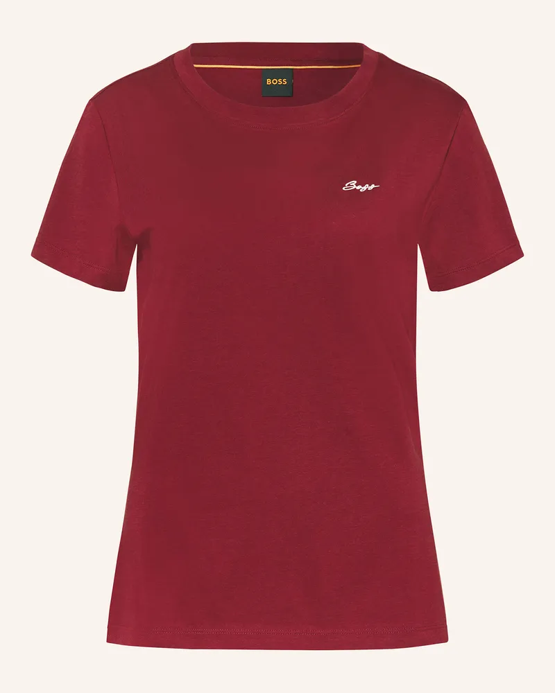 HUGO BOSS T-Shirt ESOGO Dunkelrot