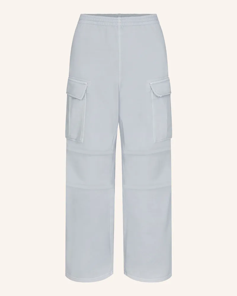 SKIMS Lounge-Sweatpants Boyfriend Fleece blau Zen