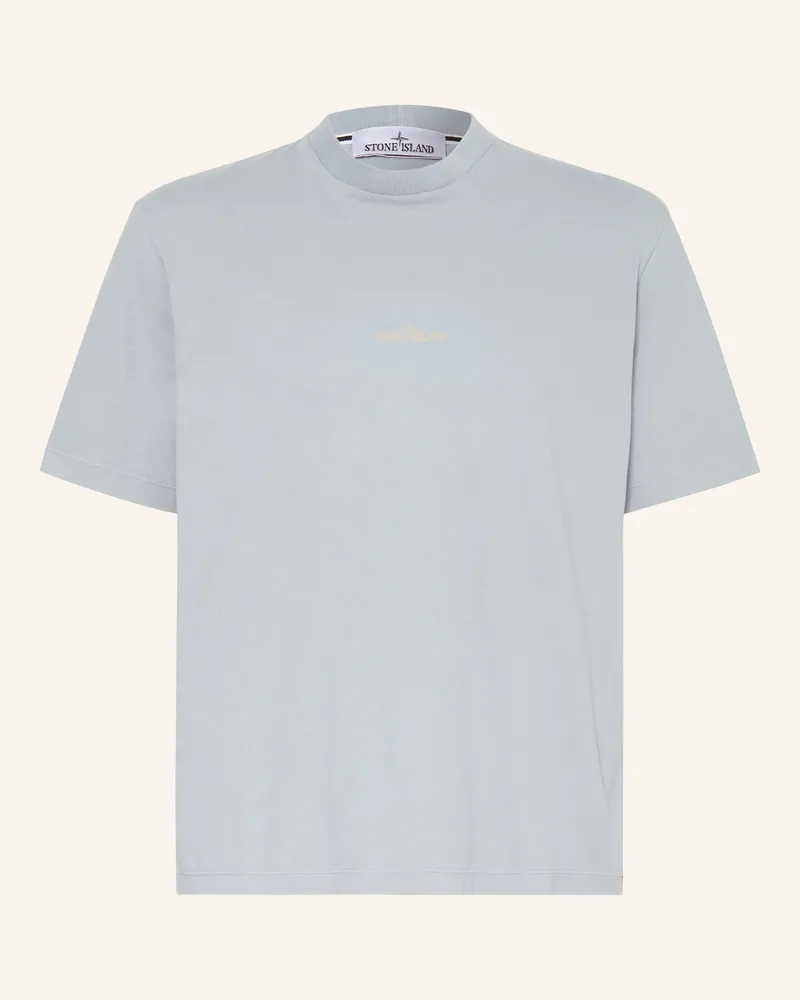 Stone Island T-Shirt blau Blaugrau