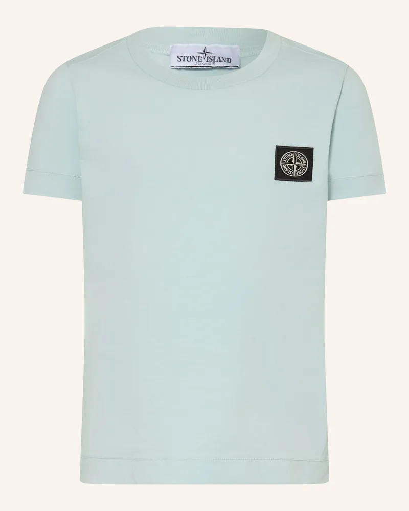 Stone Island T-Shirt blau Türkis