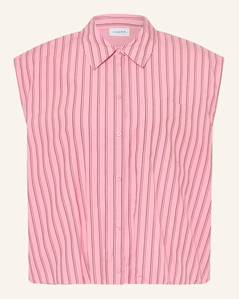 COMMA Blusentop pink Rosa