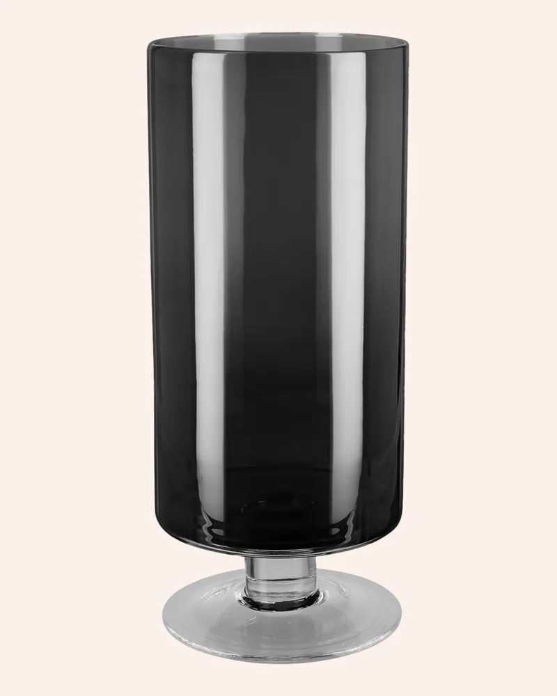 Fink Windlicht, Vase VIANA Grau