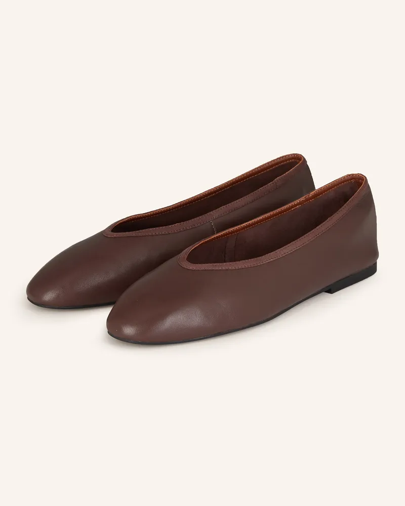 Reiss Ballerinas Braun
