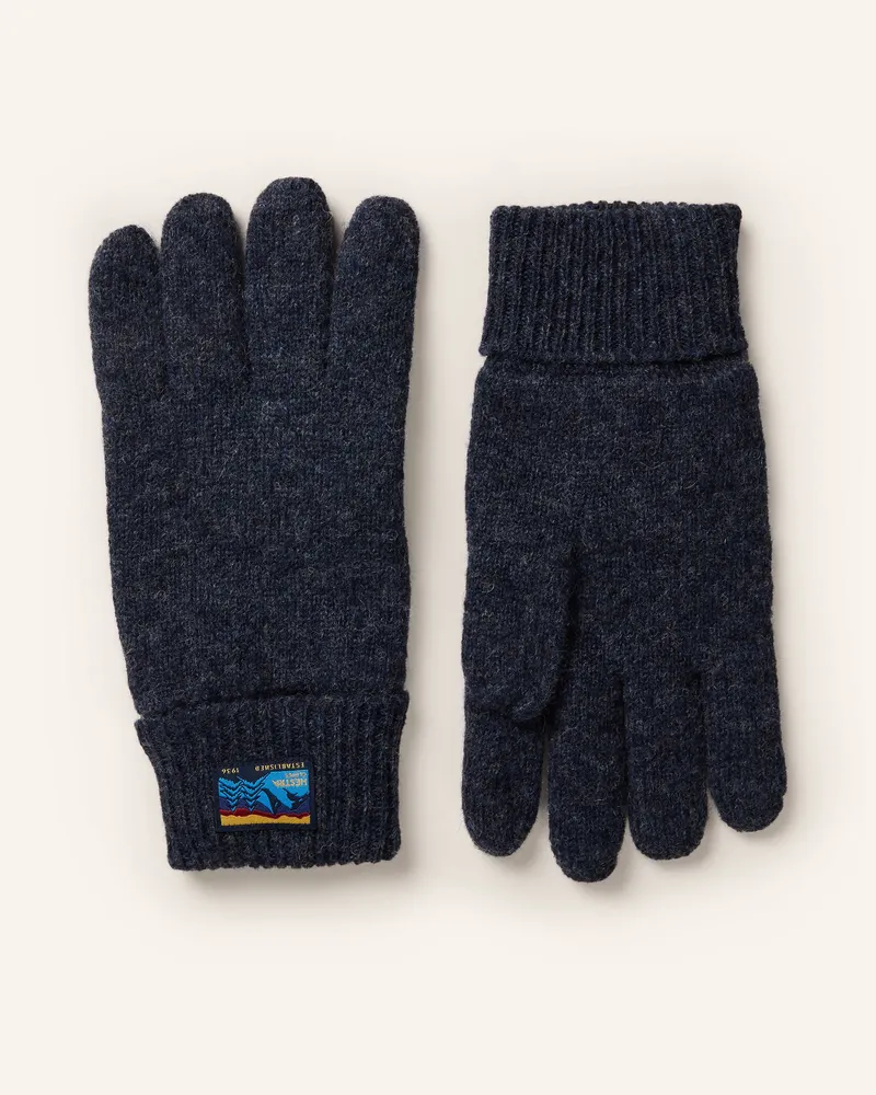 Hestra Multisport-Handschuhe blau Dunkelblau