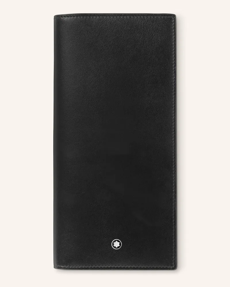 Montblanc Geldbörse Meisterstück schwarz Schwarz