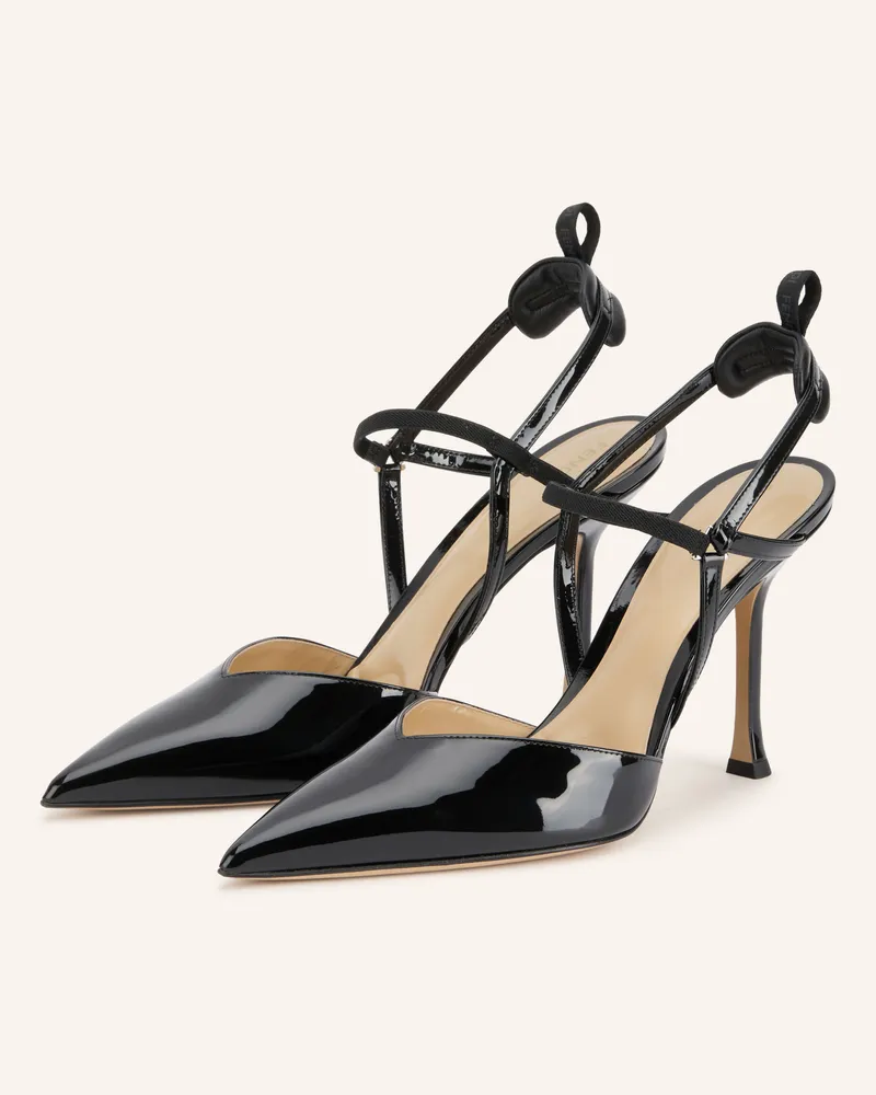 Fendi Slingpumps Very Colibrì schwarz Schwarz