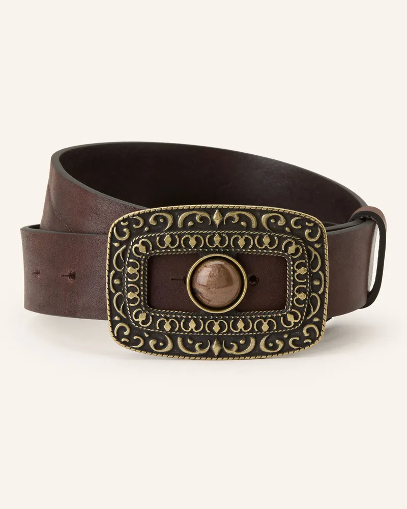 ba&sh Ledergürtel BONI Braun