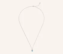 Halskette NECKLACE 'MYMIKADO' WITH SWISS TOPAZ aus 18 Karat Weißgold und Swiss Topas