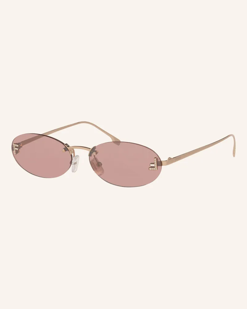 Fendi Sonnenbrille fn000931 pink Silber
