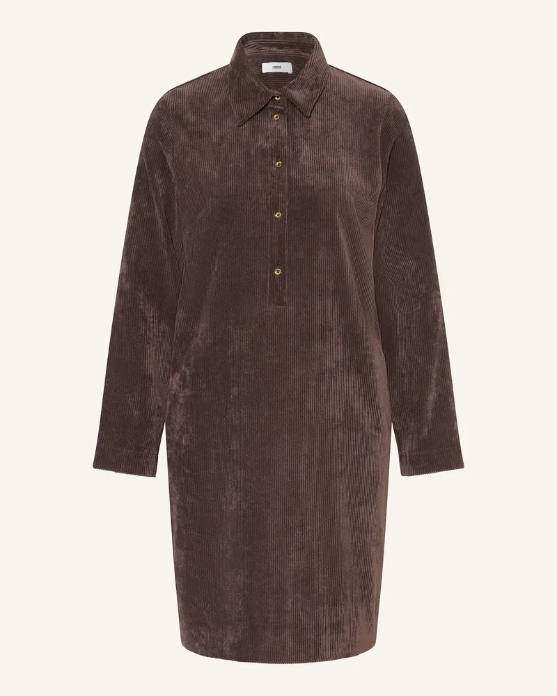 cinque Cordkleid CIDANIELA Dunkelbraun