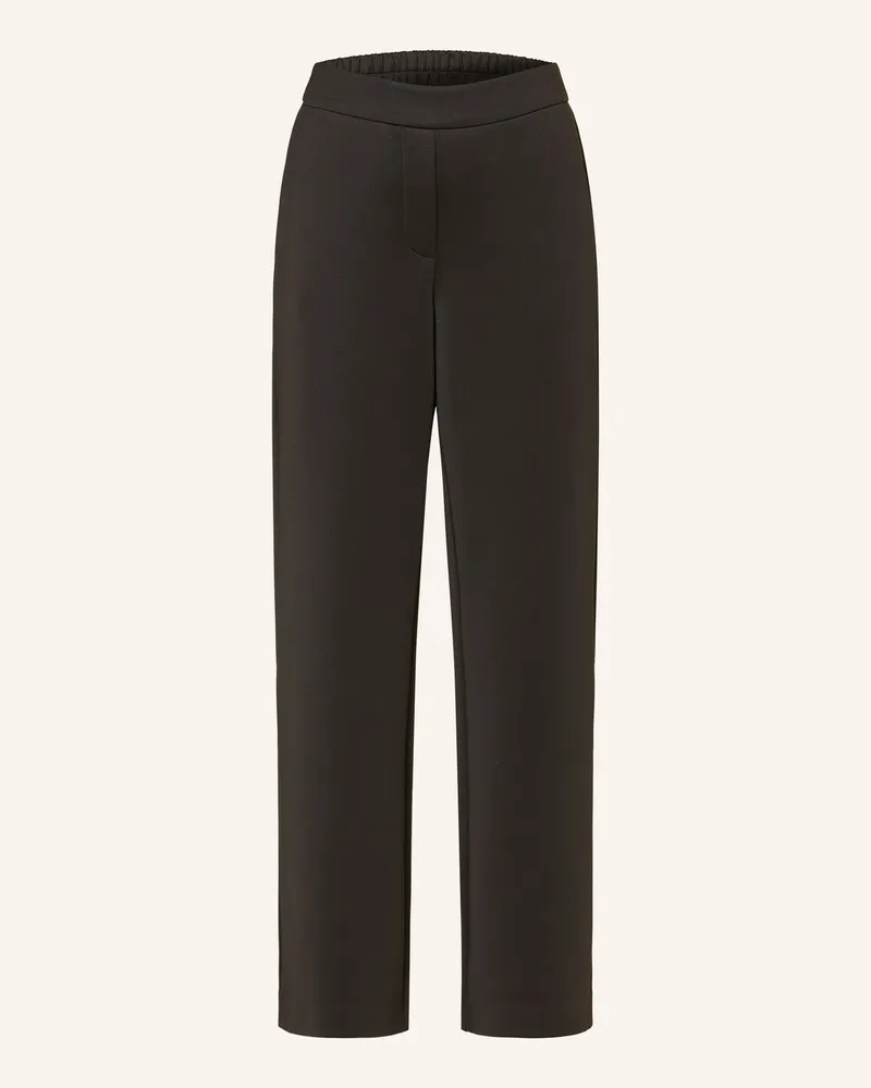 COMMA 7/8-Hose Aus Jersey schwarz Schwarz