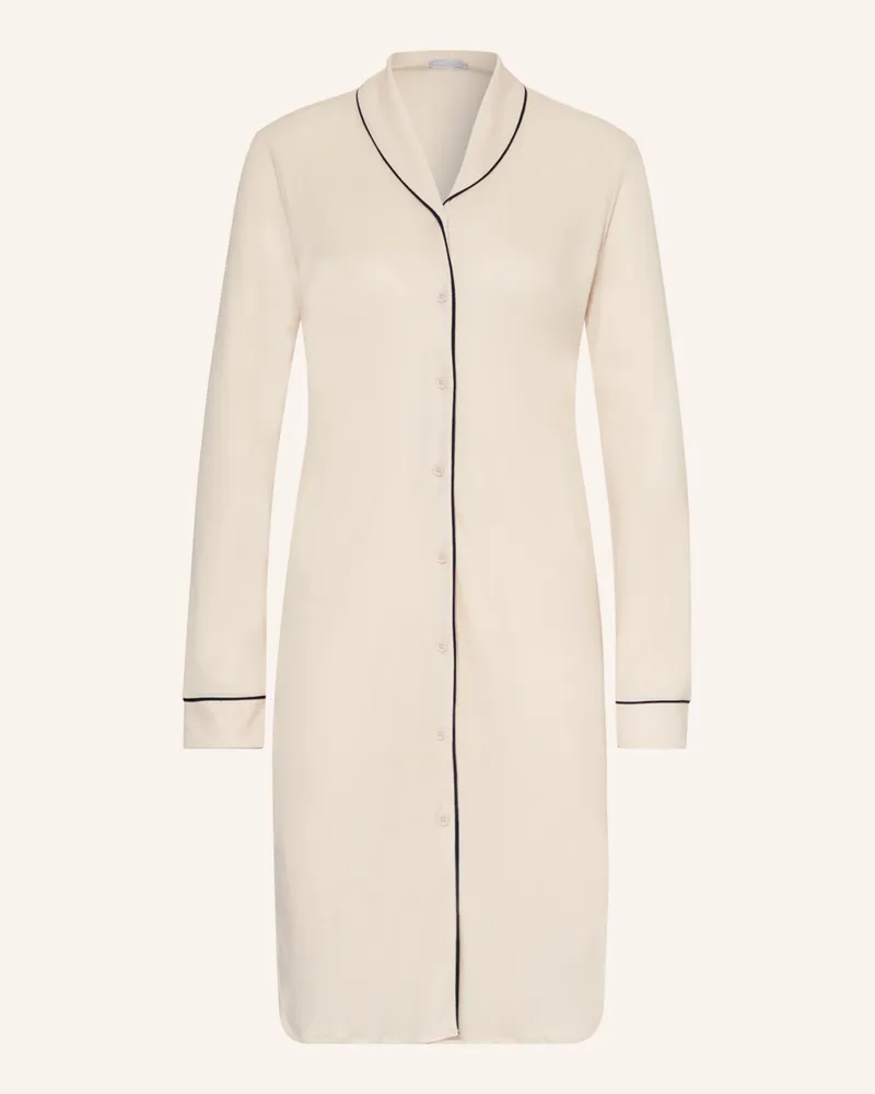 Hanro Nachthemd Natural Comfort beige Beige