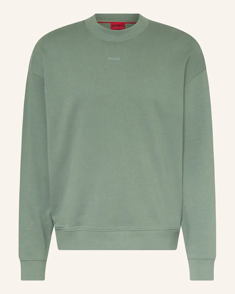 HUGO BOSS Sweatshirt DAPOCREW Grün