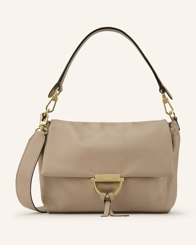 Abro Handtasche Delia Temi Medium braun Taupe