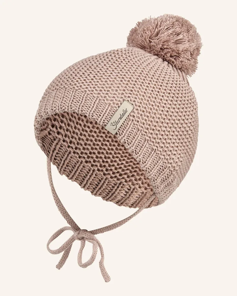 Sterntaler Bommelmütze klassisch Beige