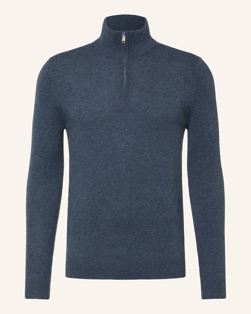 Reiss Cashmere-Troyer Royal blau Dunkelblau