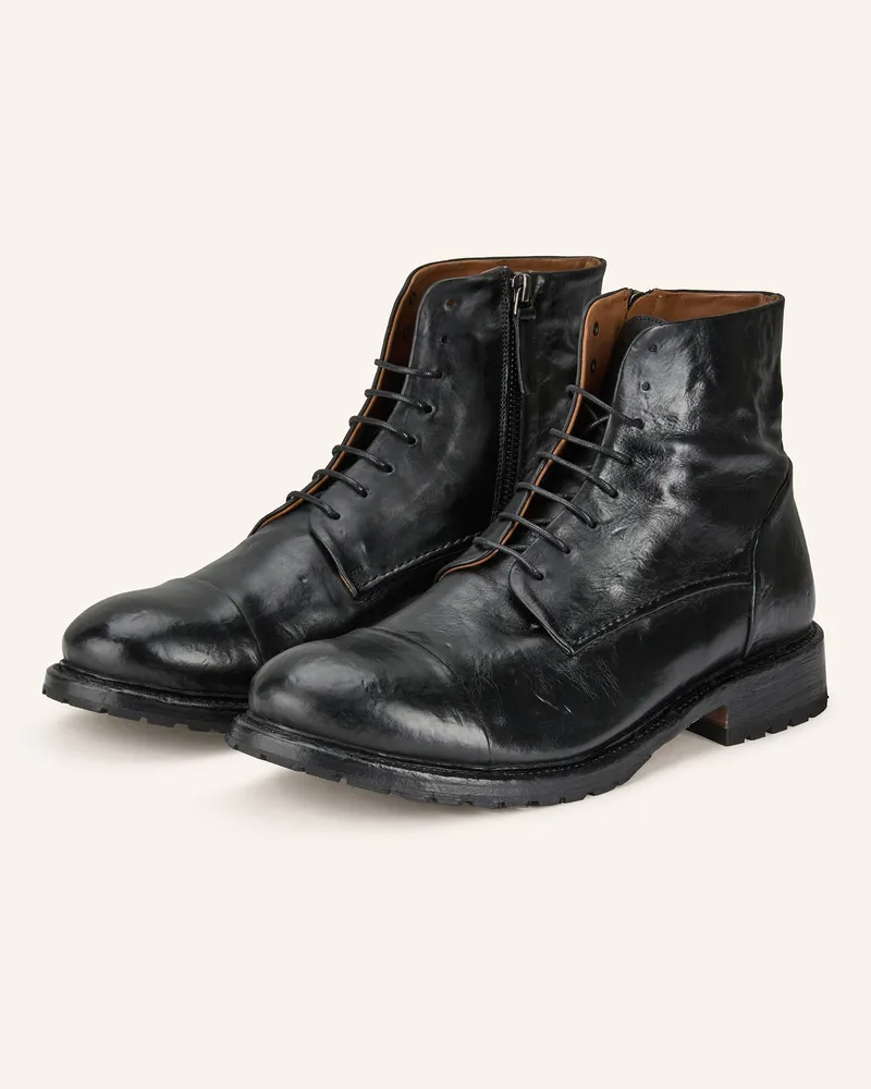 Cordwainer Schnürboots Schwarz