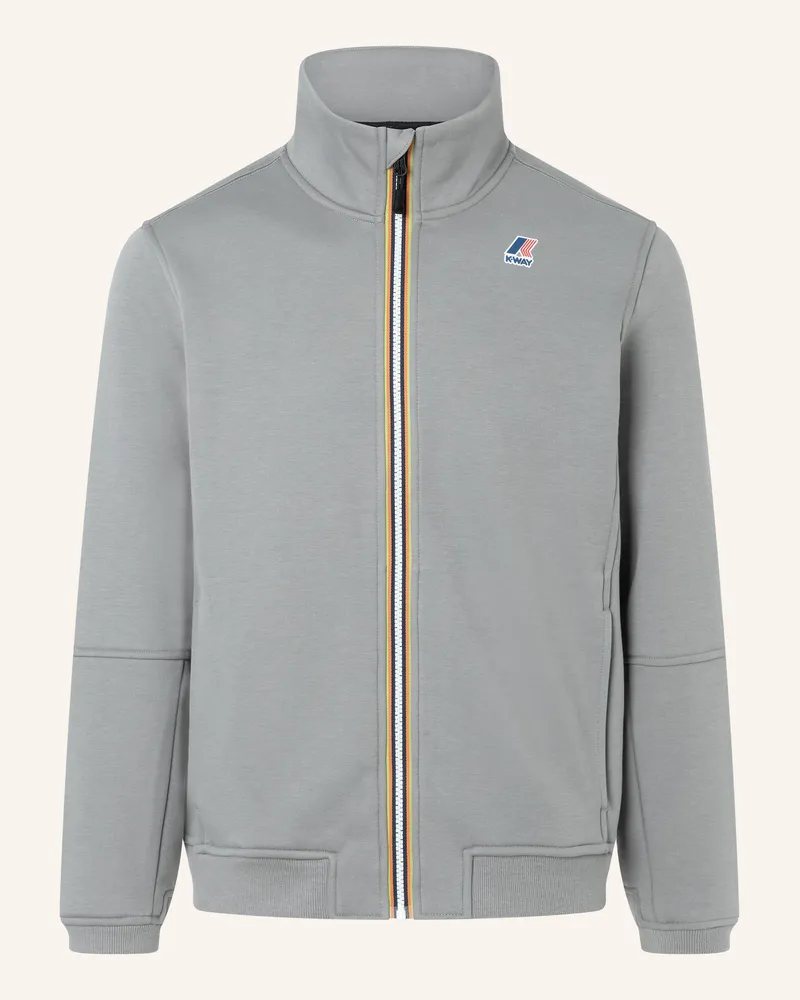 K-Way Sweatjacke Pepin Brushed Pc grau Grau
