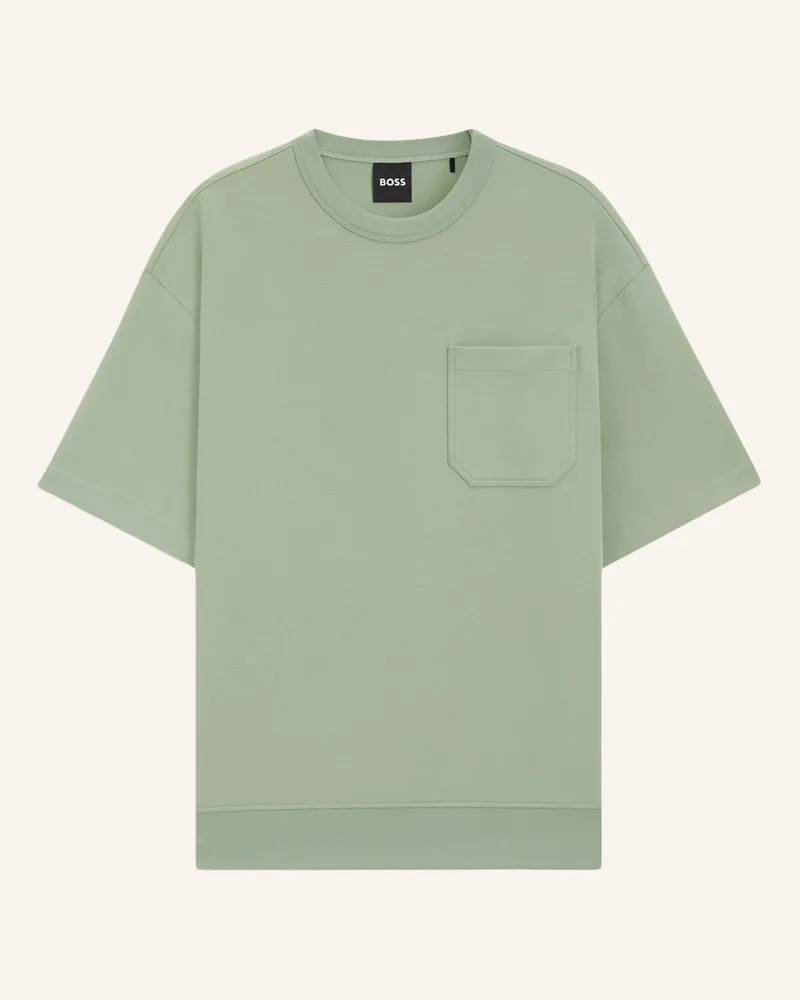 HUGO BOSS T-Shirt C-Tames 32 Regular Fit gruen Grün