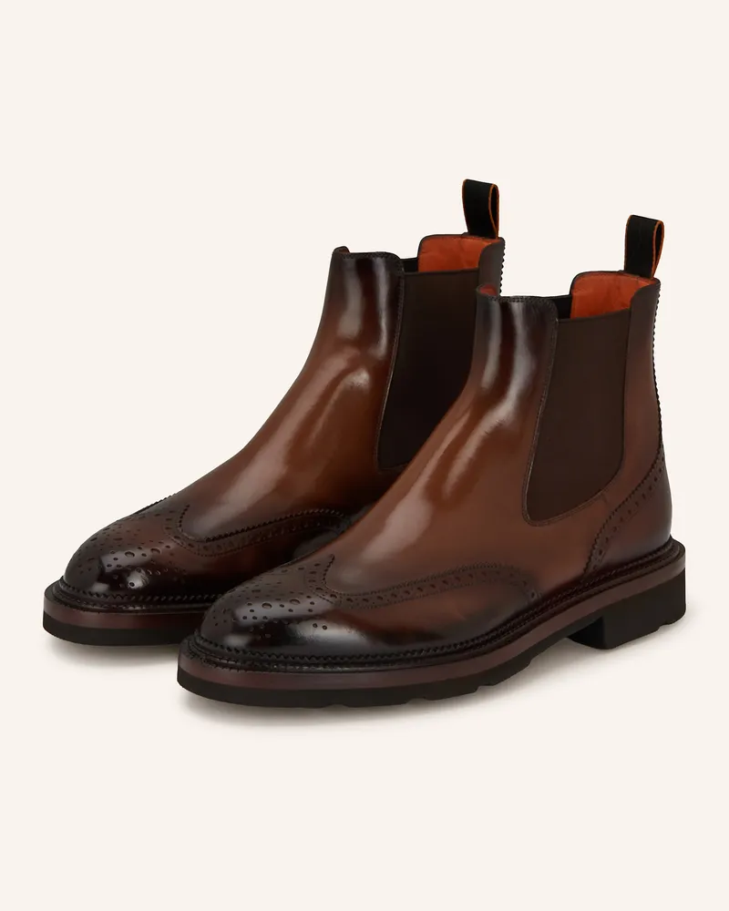Santoni Chelsea-Boots KALAMABOOT Braun