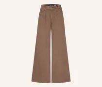 Wide Leg Jeans Gladysiw braun