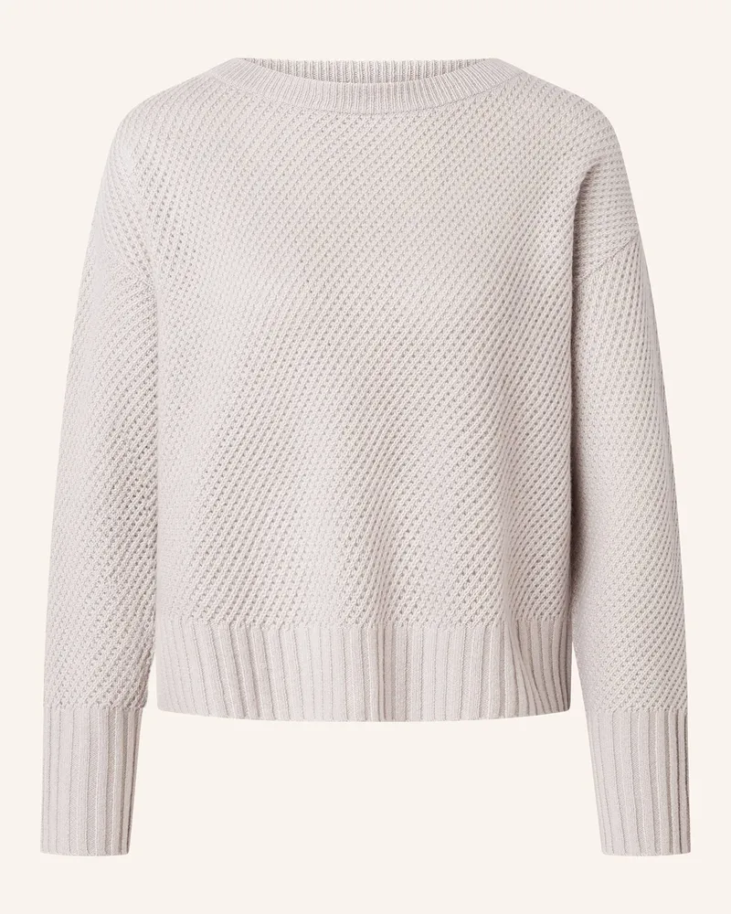 windsor. Pullover mit Cashmere Hellgrau