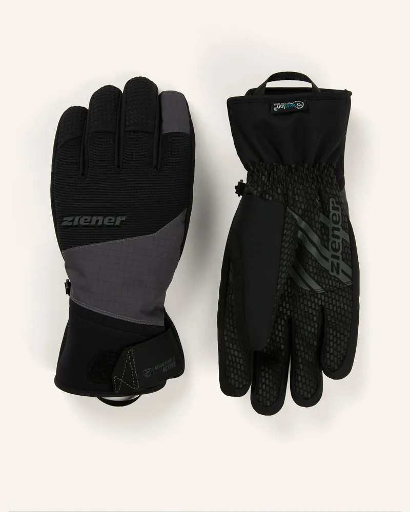 Ziener Skihandschuhe Gastius-Z As® Aw grau Grau