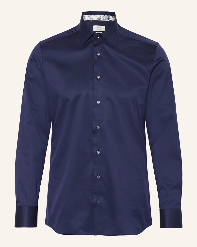 Eterna Hemd Slim Fit Dunkelblau
