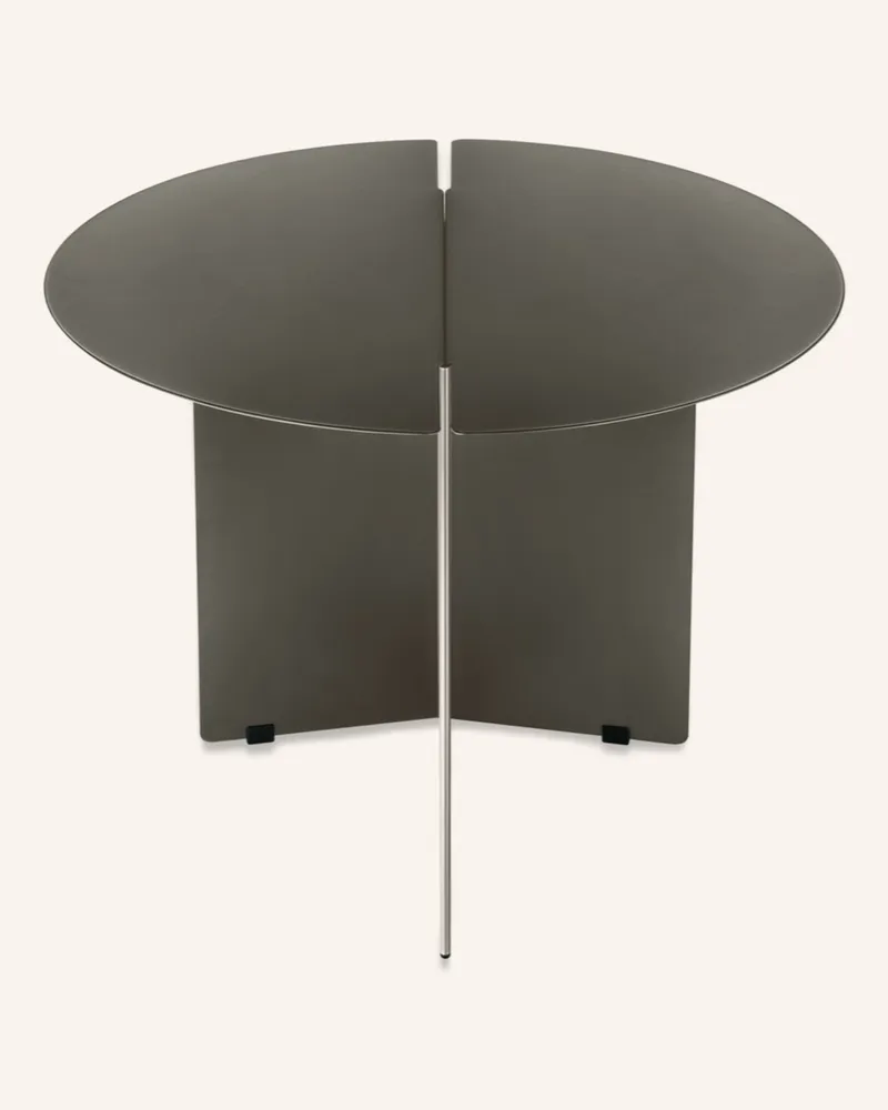 Blomus Beistelltisch Oru grau Dunkelbraun