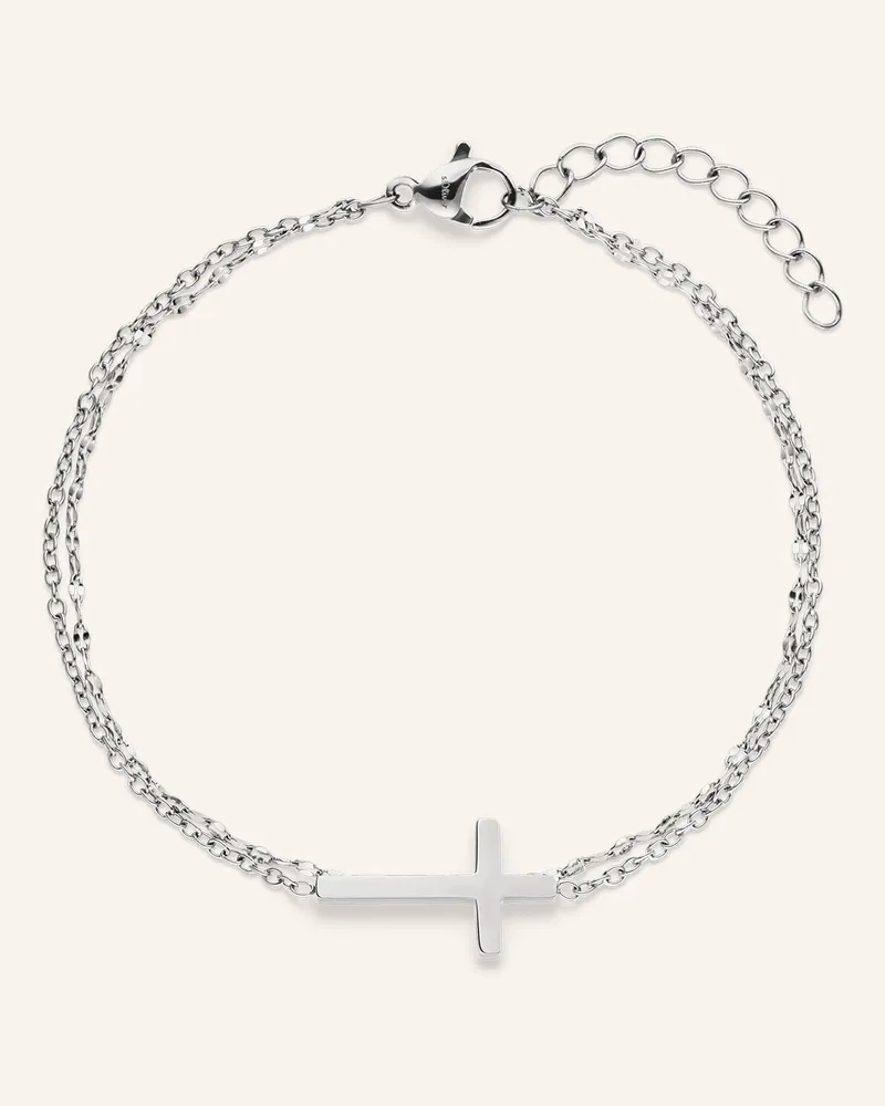 S.Oliver Armband  Aus  Edelstahl silber Silber