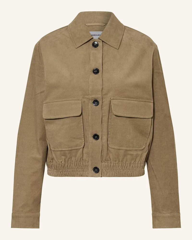 More & More Cord-Blouson Khaki