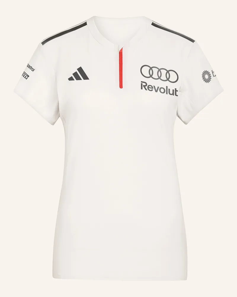 adidas Funktions-Poloshirt Audi Formula One Team Engineers & Marketing grau Blaugrau