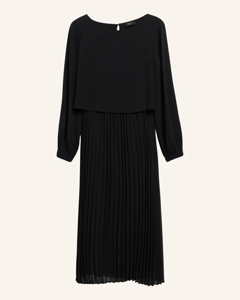 S.Oliver Kleid schwarz Schwarz