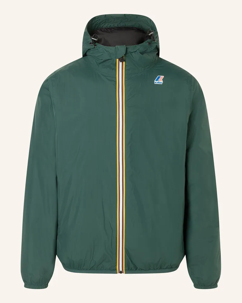 K-Way Funktionsjacke Le Vrai 4.0 Claude Warm gruen Dunkelgrün