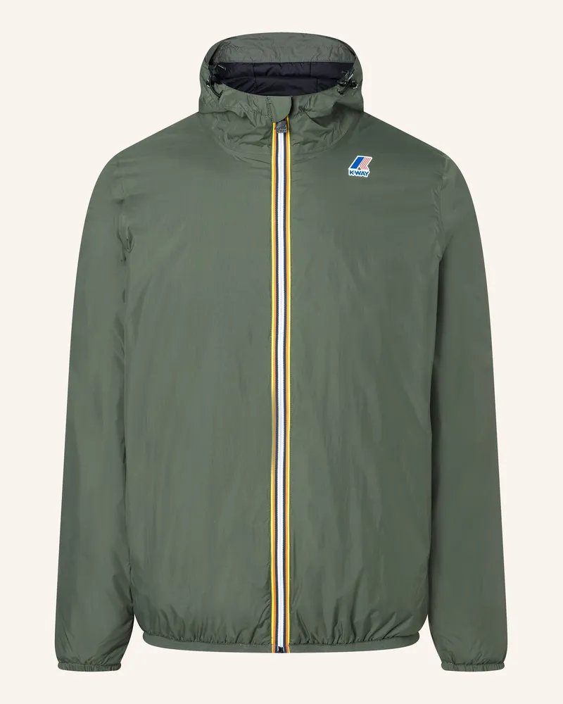 K-Way Funktionsjacke Le Vrai 4.0 Claude Warm gruen Dunkelgrün
