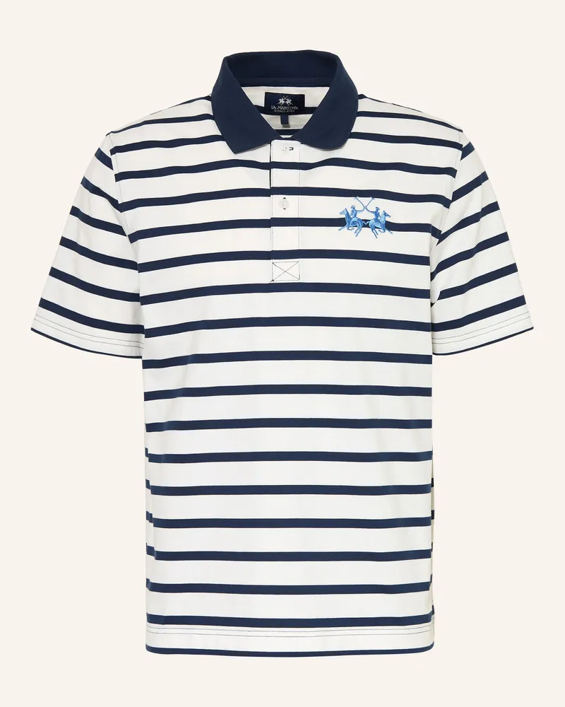 La Martina Jersey-Poloshirt Weiss