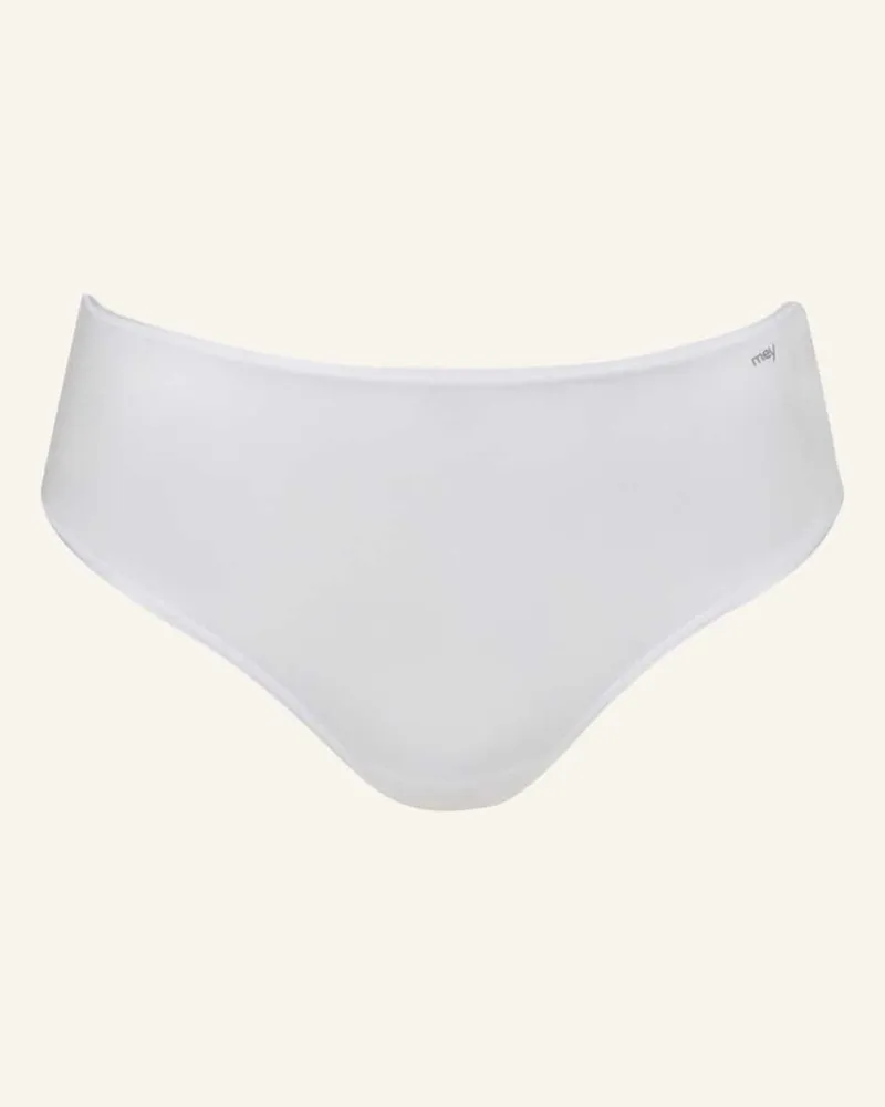 Mey Slip Serie Joan Aus Satin weiss Weiss