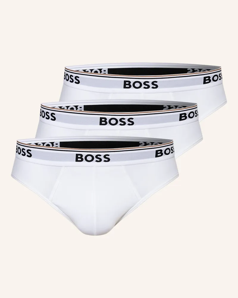 HUGO BOSS 3er-Pack Slips weiss Weiss