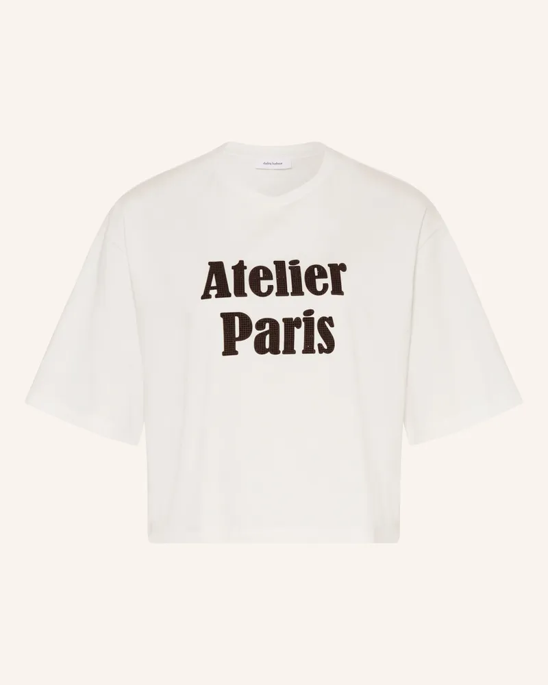 Darling Harbour T-Shirt mit Schmucksteinen White