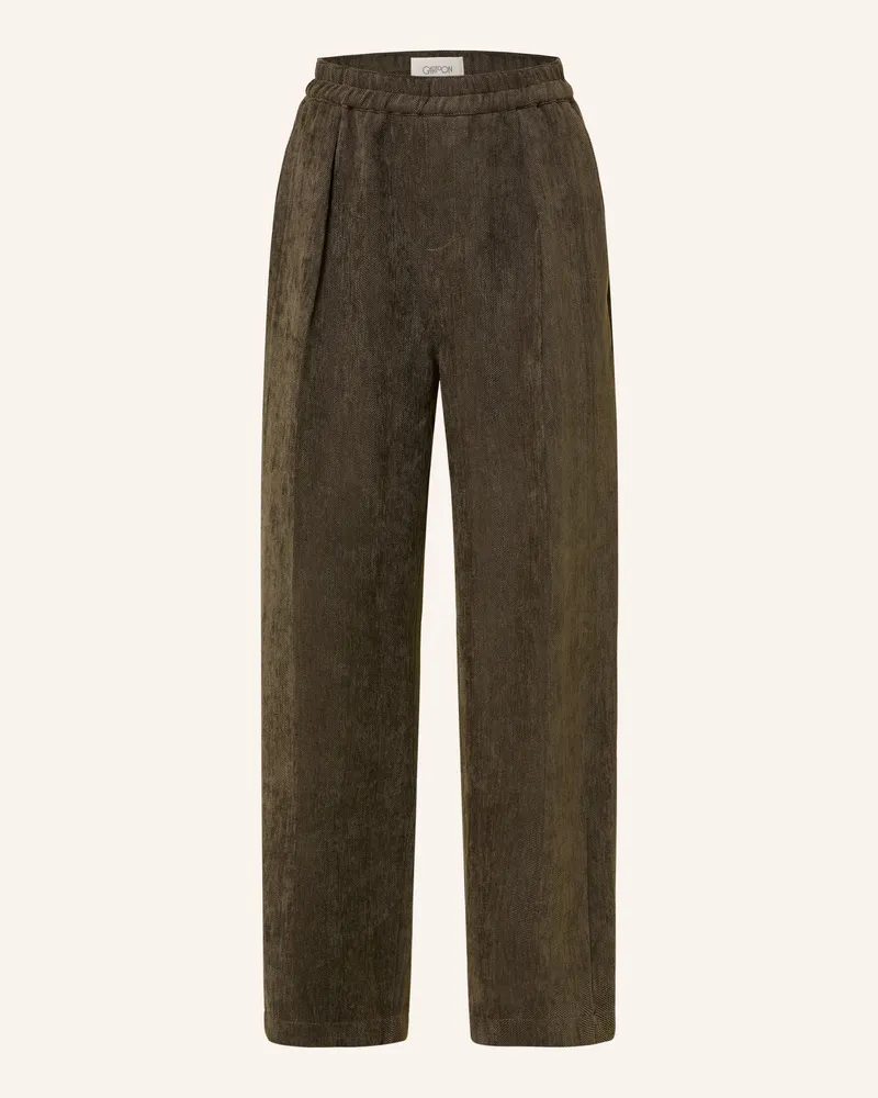 Cartoon Hose Im Jogging-Stil grau Grau