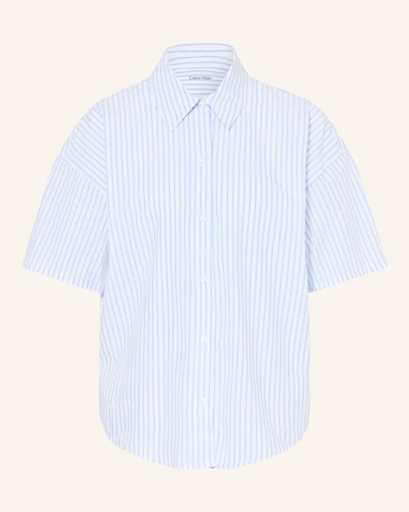 Calvin Klein Hemdbluse Hellblau