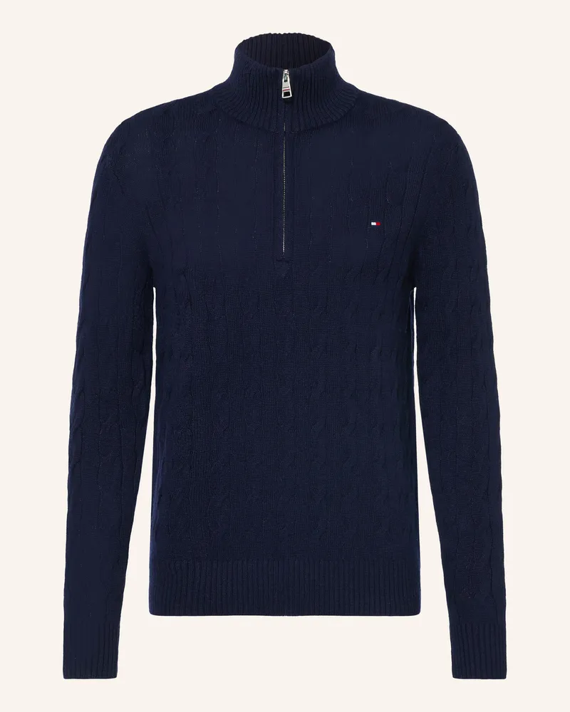 Tommy Hilfiger Troyer blau Dunkelblau