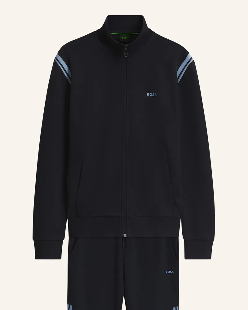 HUGO BOSS Sweatshirt Tracksuit Set Regular Fit blau Dunkelblau