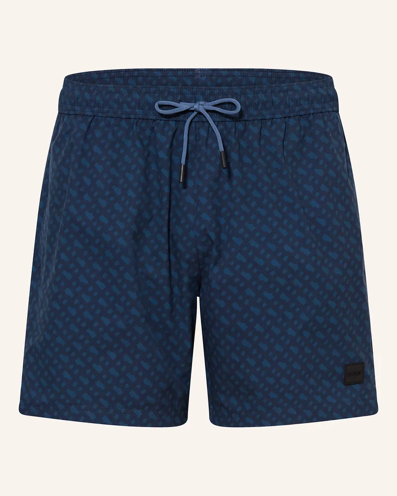 HUGO BOSS Badeshorts Vale blau Dunkelblau